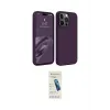 ieg™ iPhone 15 Pro Max Kılıf Kozmos Yansıma Özel Seri - Şeffaf Pasifik Cam Ekran Koruyucu