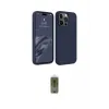 ieg™ iPhone 15 Pro Max Kılıf Kozmos Yansıma Özel Seri - Siyah Joko Magic 5D Hayalet Cam