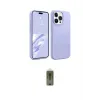 ieg™ iPhone 15 Pro Max Kılıf Kozmos Yansıma Özel Seri - Siyah Joko Magic 5D Hayalet Cam