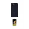 ieg™ iPhone 15 Pro Max Kılıf Kutup Serisi - Siyah Buffer Cam Ekran Koruyucu
