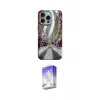 ieg™ iPhone 15 Pro Max Kılıf Nova Doku Prime - Siyah Bilvis 5in1 3D Magic Cam Ekran Koruyucu