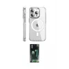 ieg™ iPhone 15 Pro Max Kılıf Nova Doku - Siyah 360 Mat Full Body Arka Koruyucu