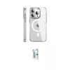 ieg™ iPhone 15 Pro Max Kılıf Nova Doku - Siyah Bilvis 0.18mm Plus Cam Ekran Koruyucu