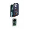 ieg™ iPhone 15 Pro Max Kılıf Nova Form Koleksiyonu - Siyah 360 Mat Full Body Arka Koruyucu