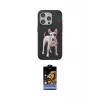ieg™ iPhone 15 Pro Max Kılıf Nova Form Koleksiyonu - Siyah Buffer Hayalet Cam Ekran Koruyucu