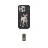 ieg™ iPhone 15 Pro Max Kılıf Nova Form Koleksiyonu - Siyah Joko Magic 5D Hayalet Cam