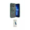 ieg™ iPhone 15 Pro Max Kılıf Nova Işık Özel Seri - Şeffaf Pasifik Cam Ekran Koruyucu