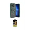 ieg™ iPhone 15 Pro Max Kılıf Nova Işık Özel Seri - Siyah Buffer Cam Ekran Koruyucu