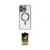 ieg™ iPhone 15 Pro Max Kılıf Nova Işık Özel Seri - Siyah Buffer Cam Ekran Koruyucu