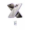 ieg™ iPhone 15 Pro Max Kılıf Nova Işık Serisi - Siyah Bilvis 0.18mm Plus Cam Ekran Koruyucu