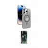 ieg™ iPhone 15 Pro Max Kılıf Nova Modern Prime - Siyah 360 Mat Full Body Arka Koruyucu