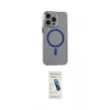 ieg™ iPhone 15 Pro Max Kılıf Odak Form Özel Seri - Şeffaf Pasifik Cam Ekran Koruyucu