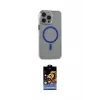 ieg™ iPhone 15 Pro Max Kılıf Odak Form Özel Seri - Siyah Buffer Hayalet Cam Ekran Koruyucu