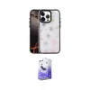 ieg™ iPhone 15 Pro Max Kılıf Odak Prime - Siyah Bilvis 5in1 5D Magic Hayalet Cam Ekran Koruyucu