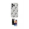 ieg™ iPhone 15 Pro Max Kılıf Pusula Form - Siyah 3D Antistatik Mat Seramik Nano Ekran Koruyucu