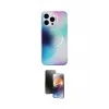 ieg™ iPhone 15 Pro Max Kılıf Pusula Form - Siyah 3D Antistatik Mat Seramik Nano Ekran Koruyucu