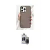 ieg™ iPhone 15 Pro Max Kılıf Pusula Modern - Siyah Vanessa Magic Hayalet Cam