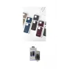 ieg™ iPhone 15 Pro Max Kılıf Pusula Modern - Siyah Vanessa Magic Hayalet Cam