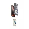 ieg™ iPhone 15 Pro Max Kılıf Siluet Doku - Şeffaf Pasifik Cam Ekran Koruyucu