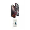 ieg™ iPhone 15 Pro Max Kılıf Siluet Doku - Şeffaf Pasifik Cam Ekran Koruyucu