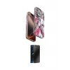 ieg™ iPhone 15 Pro Max Kılıf Siluet Doku - Siyah 3D Antistatik Hayalet Cam Ekran Koruyucu