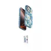 ieg™ iPhone 15 Pro Max Kılıf Siluet Doku - Siyah Bilvis 0.18mm Plus Cam Ekran Koruyucu