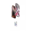 ieg™ iPhone 15 Pro Max Kılıf Siluet Doku - Siyah Bilvis 0.18mm Plus Cam Ekran Koruyucu