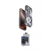 ieg™ iPhone 15 Pro Max Kılıf Siluet Doku - Siyah Vanessa Magic Cam