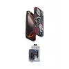 ieg™ iPhone 15 Pro Max Kılıf Siluet Doku - Siyah Vanessa Magic Cam