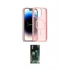 ieg™ iPhone 15 Pro Max Kılıf Siluet Minimal Prime - Şeffaf 360 Full Body Arka Koruyucu