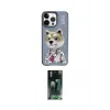 ieg™ iPhone 15 Pro Max Kılıf Siluet Modern Özel Seri - Şeffaf 360 Full Body Arka Koruyucu