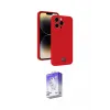 ieg™ iPhone 15 Pro Max Kılıf Vadi Çizgi Prime - Siyah Bilvis 5in1 3D Magic Cam Ekran Koruyucu