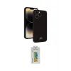 ieg™ iPhone 15 Pro Max Kılıf Vadi Çizgi Prime - Siyah Polymer Nano Ekran Koruyucu