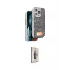 ieg™ iPhone 15 Pro Max Kılıf Vadi Klasik Serisi - Siyah Bilvis 3D Cam Ekran Koruyucu