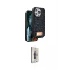 ieg™ iPhone 15 Pro Max Kılıf Vadi Klasik Serisi - Siyah Bilvis 3D Cam Ekran Koruyucu