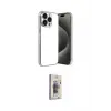 ieg™ iPhone 15 Pro Max Kılıf Vadi Minimal - Siyah Bilvis 3D Cam Ekran Koruyucu