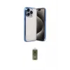 ieg™ iPhone 15 Pro Max Kılıf Vadi Minimal - Siyah Joko Magic 5D Hayalet Cam