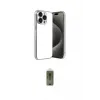 ieg™ iPhone 15 Pro Max Kılıf Vadi Minimal - Siyah Joko Magic 5D Hayalet Cam