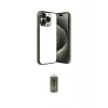 ieg™ iPhone 15 Pro Max Kılıf Vadi Minimal - Siyah Joko Magic 5D Hayalet Cam