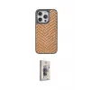 ieg™ iPhone 15 Pro Max Kılıf Vadi Özel Seri - Siyah Bilvis 3D Cam Ekran Koruyucu