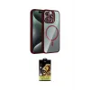 ieg™ iPhone 15 Pro Max Kılıf Yadigar Asil Koleksiyonu - Siyah Buffer Cam Ekran Koruyucu