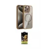 ieg™ iPhone 15 Pro Max Kılıf Yadigar Asil Koleksiyonu - Siyah Buffer Cam Ekran Koruyucu