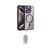 ieg™ iPhone 15 Pro Max Kılıf Yadigar Asil Koleksiyonu - Siyah Joko Magic 5D Cam