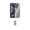 ieg™ iPhone 15 Pro Max Kılıf Yadigar Asil Koleksiyonu - Siyah Joko Magic 5D Cam