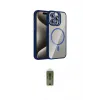 ieg™ iPhone 15 Pro Max Kılıf Yadigar Asil Koleksiyonu - Siyah Joko Magic 5D Hayalet Cam