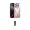 ieg™ iPhone 15 Pro Max Kılıf Yadigar Asil Koleksiyonu - Siyah Joko Magic 5D Hayalet Cam