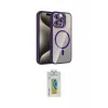 ieg™ iPhone 15 Pro Max Kılıf Yadigar Asil Koleksiyonu - Siyah Polymer Nano Ekran Koruyucu