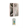 ieg™ iPhone 15 Pro Max Kılıf Yadigar Asil Koleksiyonu - Siyah Polymer Nano Ekran Koruyucu