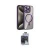 ieg™ iPhone 15 Pro Max Kılıf Yadigar Asil Koleksiyonu - Siyah Vanessa Magic Cam