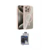 ieg™ iPhone 15 Pro Max Kılıf Yadigar Asil Koleksiyonu - Siyah Vanessa Magic Cam